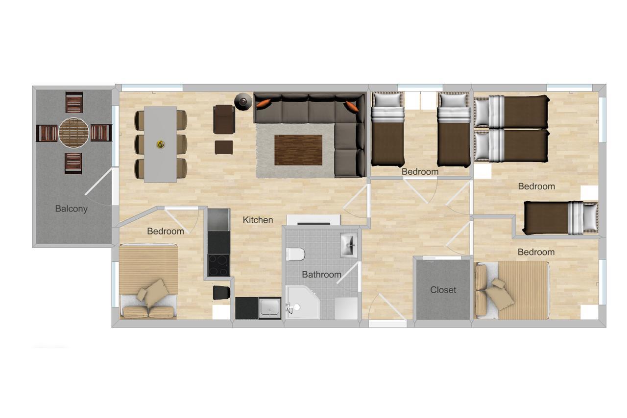 Sonderland Apt - Platous Gate 31 Осло Стая снимка