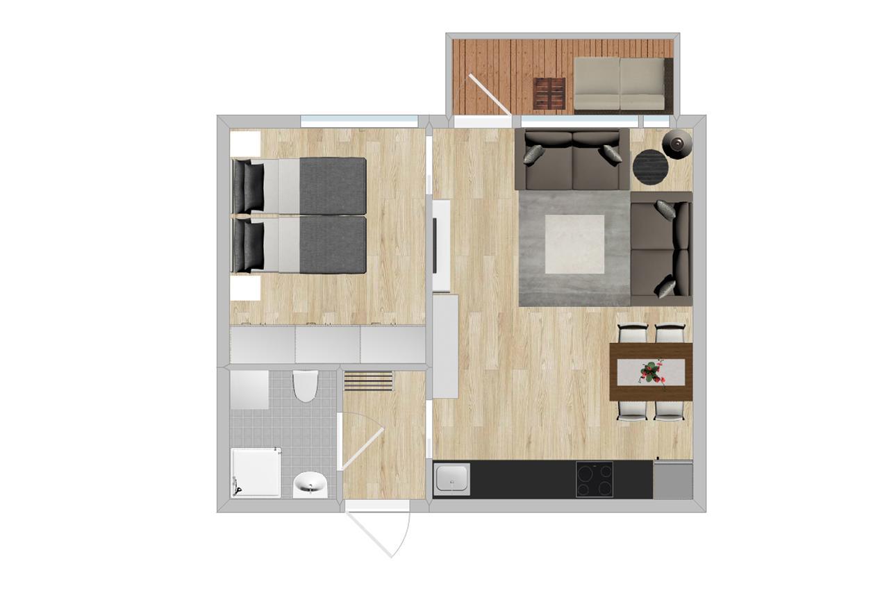 Sonderland Apt - Platous Gate 31 Осло Стая снимка